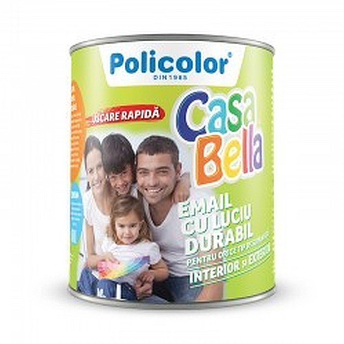 VOPSEA ALCHIDICA PENTRU LEMN / METAL, INTERIOR / EXTERIOR, VISINIU RAL3002, 0.75L, CASABELLA [2]