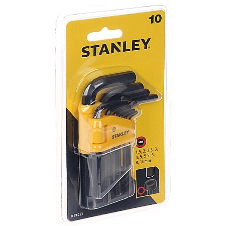 Scule si unelte - 0-69-253, SET IMBUS, 10 BUC, STANLEY