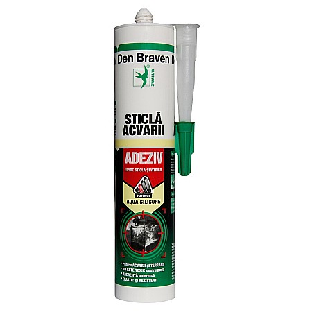 Amenajari pentru interior - SILICON AQUA PENTRU STICLA/ ACVARII, TRANSPARENT, 280ML ,12002214, DISTYK