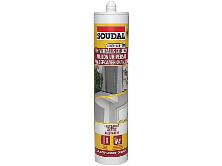 Silicon universal - SILICON UNIVERSAL, ALB, 310 ML, 160359, SOUDAL