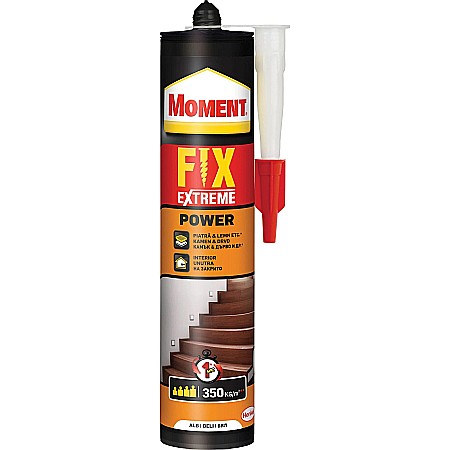 Adezivi montaj universal - ADEZIV FIX EXTREME POWER, 385ML, 1754829, MOMENT