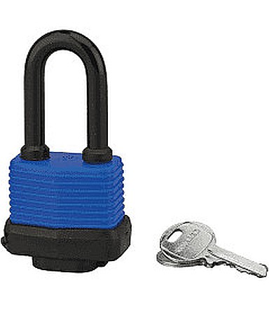 Lacate - LACAT ALAMA CU INVELITOR PLASTIC, 40MM, 2 CHEI, 192036, THIRARD