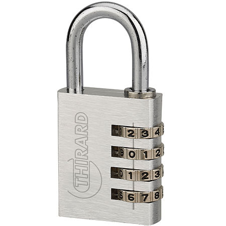 LACATE - 192306 LACAT ALUMINIU CIFRU ONYX CODE 30MM THIRARD