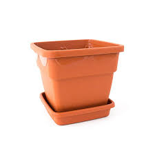 CASA SI GRADINA - 2070 GHIVECI PATRAT CU TAVA NR4 INAPLAST