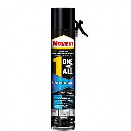 Adezivi montaj universal - ADEZIV POLIURETANIC UNIVERSAL, CU PISTOL,  ONE4ALL, 750ML, 2636996, MOMENT