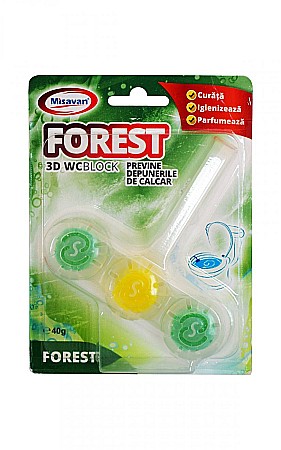 Scule si unelte - 30994 ODORIZANT WC FOREST 3D, 40G, MISAVAN