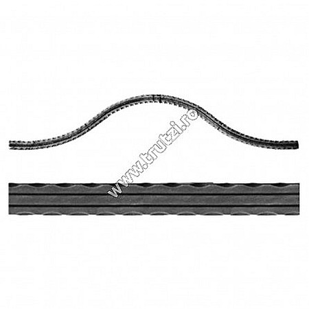 Scule si unelte - ARCADA OMEGA AMPRENTATA IN DUNGI, SECTIUNE 30X5 MM , H210, 3930330, TRUTZI