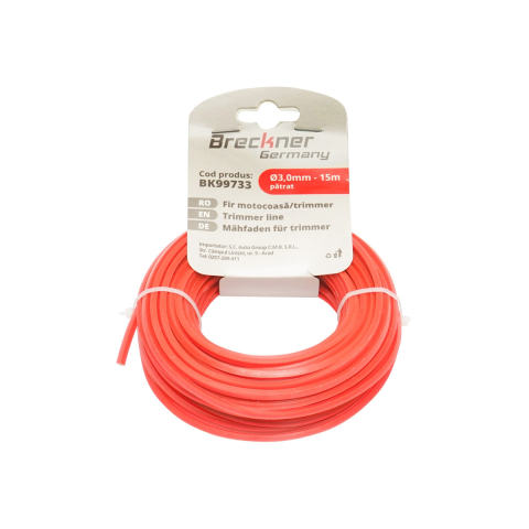 CASA SI GRADINA - 654098 FIR TRIMMER PATRAT 3MMX15M HONEST