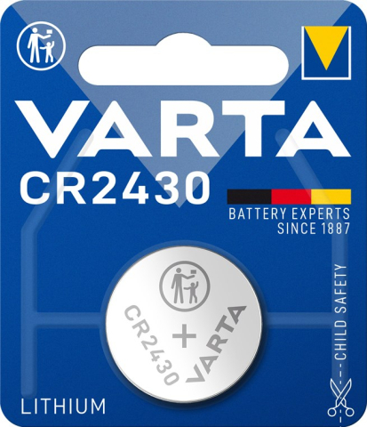 BATERII ELECTRICE - ACUMULATOR BATERIE 3V CR 2430 VARTA