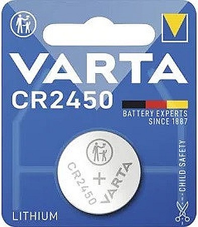 ACUMULATOR BATERIE, CR 2450,  3V, VARTA [1]