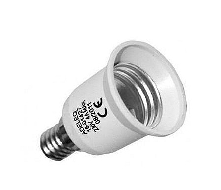 Electrice - ADAPTOR DE LA E14 LA E27, DL3057