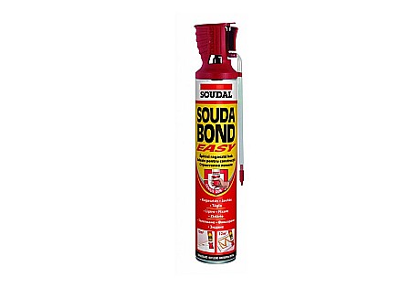 Materiale de constructii - ADEZIV POLIURETANIC PENTRU POLISTIREN , CU PAI, EASYBOND, 750ML, 121419, SOUDAL