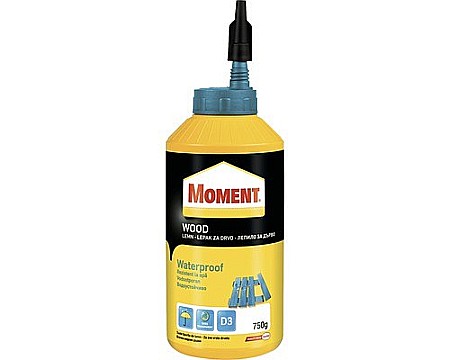 Adezivi pentru lemn si parchet - ADEZIV PENTRU LEMN, REZISTENT LA APA, WATERPROOF, 750G, MOMENT