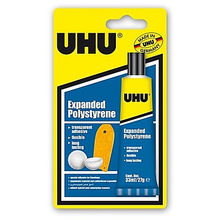 Materiale de constructii - ADEZIV PENTRU POLISTIREN, 33ML, UHU