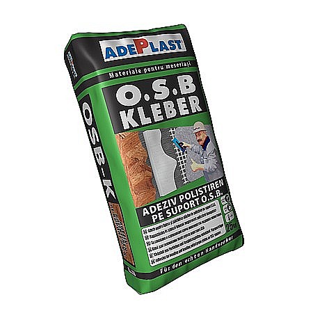 Termoizolatii - ADEZIV POLISTIREN OSB KLEBER 25KG, ADEPLAST