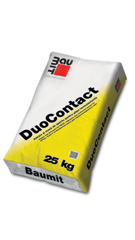 Scule si unelte - Adeziv polistiren si vata cu fibre duo contact, 25kg, Baumit