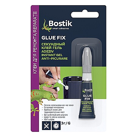 Amenajari pentru interior - ADEZIV SUPERGLUE, NON DRIP, 3G, BOSTIK