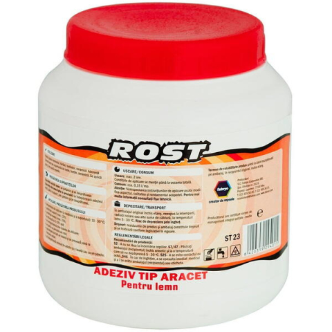 ADEZIVI MONTAJ - ADEZIV TIP ARACET PENTRU LEMN 4L ROST