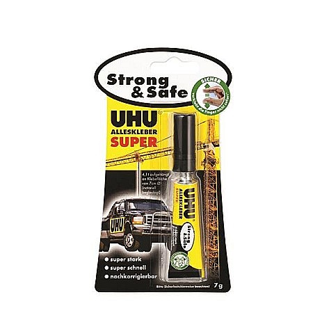 Adezivi universali - ADEZIV UNIVERSAL, SUPER STRONG & SAFE, 7G, UHU