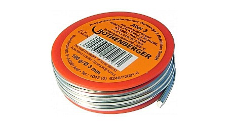 Accesorii pentru sudura - ALIAJ LIPIRE, 45256, 100G, 3MM, ROTHENBERGER