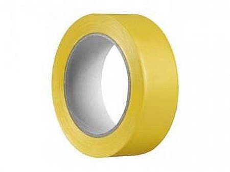 Scule si unelte - BANDA ADEZIVA PVC, 50MMX33M, GALBEN, COLOR EXPERT