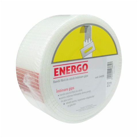 BENZI FIBRA STICLA - BANDA FIBRA STICLA IMBINARE GIPS 45M