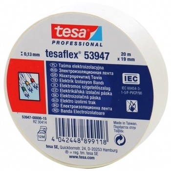 BENZI IZOLIER - BANDA IZOLIER 20M X 19MM ROSU TESA 53947-00008