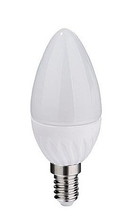 Electrice - BEC BL, SPN6521D, LED LUMANARE E14, MODEL C37, 7W/60W, 2700K, LUMINA CALDA, SPIN