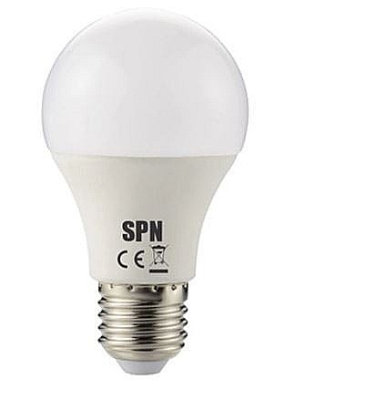 Electrice - BEC LED, SPN6509C E27/14W/220V/6400K A60, LUMINA ALB RECE, SPIN