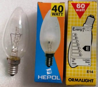 BECURI - BEC LUMANARE 60W SELUM