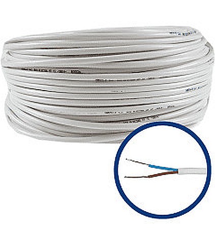 Electrice - CABLU LITAT, MYYM, 2 CONDUCTOARE SI SECTIUNE DE 1MMP