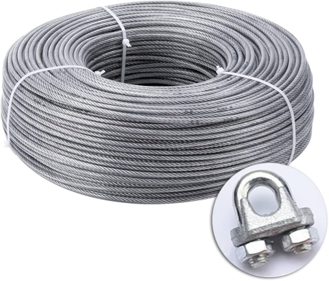 NextUp - CABLU OTEL PLASTIFIAT 6/8MM