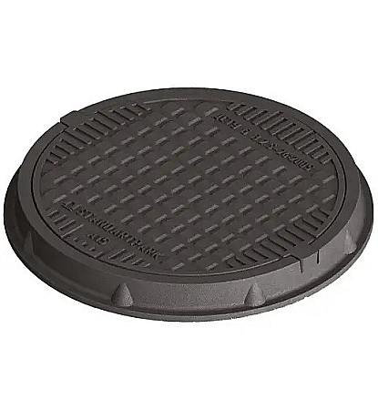 Amenajari pentru exterior - CAPAC COMPOZIT, NRRCRS, 730/630 MM, ROTUND