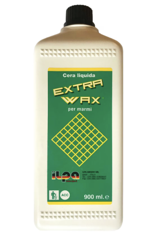 Ceara pentru piatra naturala - Ceară lichidă pentru granit, marmură și piatră naturală, Extra Wax Aqua, 0.90 L, Ilpa