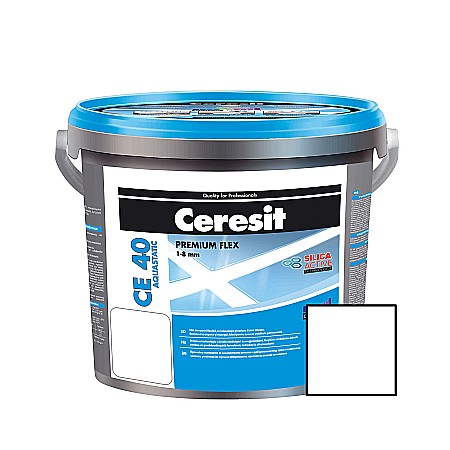 Chituri de rost - CHIT DE ROSTURI GRESIE SI FAIANTA, CE 40, ALB, 2KG, CERESIT