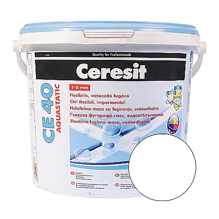 Amenajari pentru interior - CHIT DE ROSTURI GRESIE SI FAIANTA, CE 40, ALB, 5KG, CERESIT