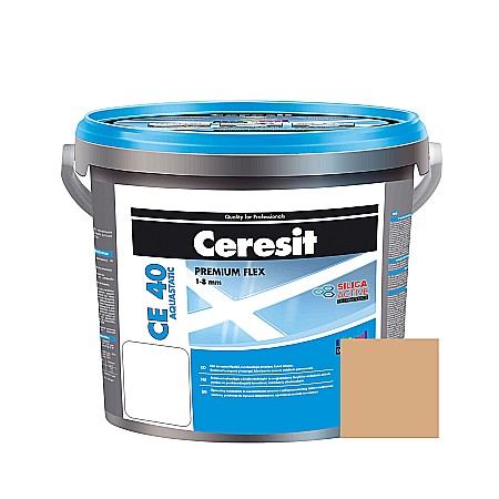Chituri de rost - CHIT DE ROSTURI GRESIE SI FAIANTA, CE 40, CARAMEL, 2KG, CERESIT