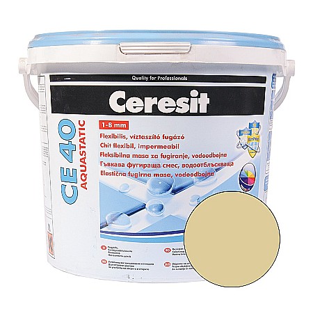 Chituri de rost - CHIT DE ROSTURI GRESIE SI FAIANTA, CE 40, CARAMEL, 5KG, CERESIT