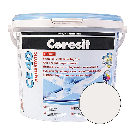 Amenajari pentru interior - CHIT DE ROSTURI GRESIE SI FAIANTA, CE 40, JASMINE, 5KG, CERESIT