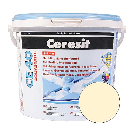 Chituri de rost - CHIT DE ROSTURI GRESIE SI FAIANTA, CE 40, NATURA, 5KG, CERESIT