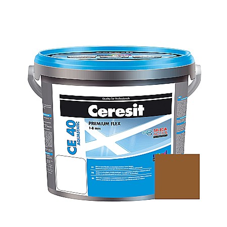 Chituri de rost - CHIT DE ROSTURI GRESIE SI FAIANTA, CE 40, TERRA, 2KG, CERESIT