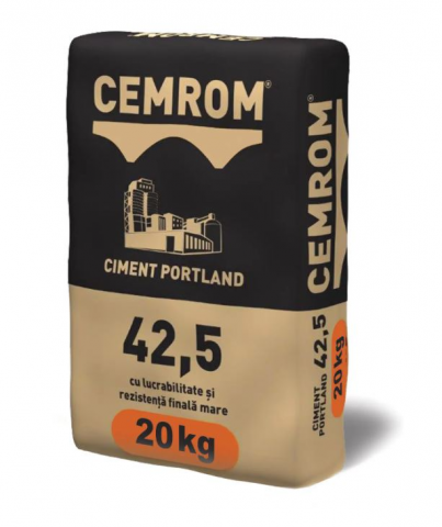 Materiale de constructii - Ciment, 20kg, Cemrom