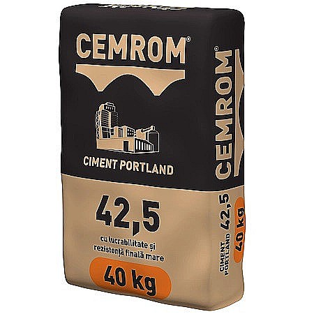 Ciment - CIMENT CEMROM, 40 KG