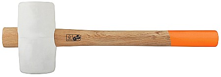 Ciocane - CIOCAN CAUCIUC ALB, COADA LEMN, 900G, EVOTOOLS