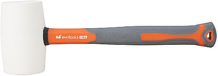 Scule si unelte - CIOCAN CAUCIUCAT, ALB,  680 G, EVOTOOLS
