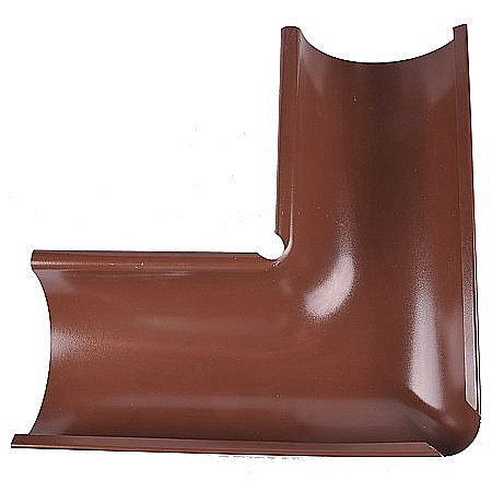 Acoperis si invelitori - COLTAR EXTERIOR JGHEAB, 90GR D125MM RAL8017, BEL PROFILE