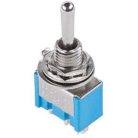 Electrice - COMUTATOR BASCULANT, ST 303, 250V, 1 CIRCUIT, 3 POZIŢII, CU MÂNER, CU COMUTARE, SOMOGYI