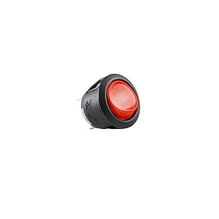 Electrice - COMUTATOR BASCULANT, STV 07, CU BEC, 250V, 1 CIRCUIT, ROŞU, SOMOGYI