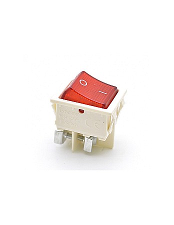 Electrice - COMUTATOR BASCULANT,  STV 101, CU BEC, 250V, 2 CIRCUITE, ROŞU, SOMOGYI