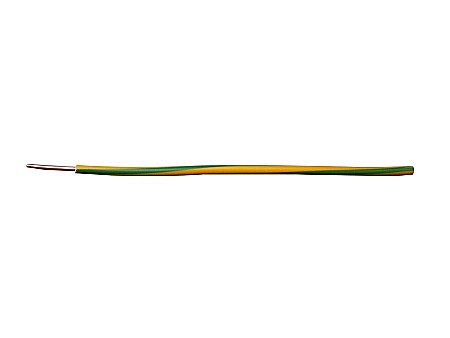 Electrice - CONDUCTOR ELECTRIC FY, H07V-U, 1.5MMP, VERDE GALBEN, CUPRU
